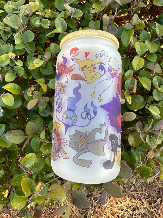 Ghost Type Doodle Cup