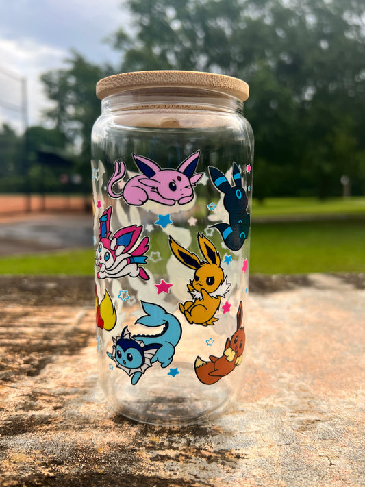 Eeveelution anime doodle cup